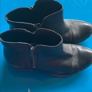 Lucky brand black booties